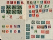 GERMANY & STATES: Medley of material with BAVARIA including 1911 Prince Luitpold&nbsp;25th Anniv.&nbsp;5pf block of 6 CTO (full gum), useful Ludwig&nbsp;1914-20 issues used unoverprinted&nbsp;15pf carmine (SG.180A, Cat.&pound;60); GERMANY basic array of 1902-60s definitives includ - 3
