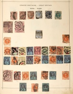REST OF THE WORLD - General & Miscellaneous Lots: 1850s-1950s patchy array in c.1895 Senf-Schaubek album (fair condition) with GB QV to 2/6d (4, three with ‘BGL’ perfins); France with imperfs (6) plus perforated Ceres/Napoleon issues, Switzerland with unused Standing Helvetias (6), other better representations from Austria, Belgium, Germany and States, Greece, Italy (+ few States), Japan, Netherlands, Rhodesia, Russia, Spain & USA; scattered pickings, condition is very mixed. (many 100s)