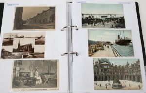 POSTCARDS - GREAT BRITAIN - 'L' Counties: 1900s-1980s collection in single volume with an approximate 60/40 split between earlier and later (post 1960) cards. The collection containing cards from Lancashire, Leicestershire & Lincolnshire; the Lancashire s