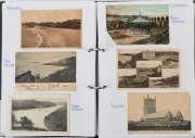 POSTCARDS - GREAT BRITAIN - CORNWALL: 1900s-1980s collection in single volume&nbsp;with an approximate 60/40 split between earlier and later (post 1960) cards,&nbsp;with lots of beach, harbour & coastal views including the small harbour towns/villages&nbsp;of Mevagissey