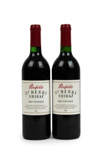 1997 Penfolds St. Henri Shiraz, (2 bottles).