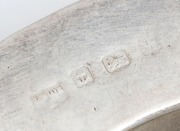 An English sterling silver ashtray, Birmingham circa 1921, 56 grams. - 2
