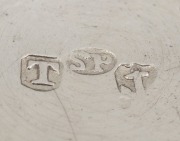 A Georgian sterling silver circular patch box by&nbsp;Samuel Pemberton of Birmingham, circa 1825, 2.5cm diameter. - 3