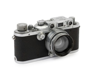 LEITZ: Leica Model IIIb Chrome [#285257], 1938, with Summitar f2 50mm lens [#523164]