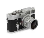 LEITZ: Leica Model M3 Display Dummy (Attrape)  [#12450 A], 1954, fitted with dummy Summicron lens