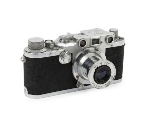 LEITZ: Leica Model IIIc [#466604], 1949, with Elmar f3.5 50mm lens [#672511]