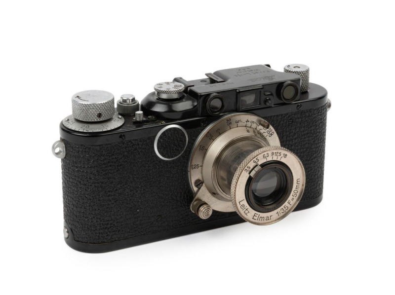 LEITZ: Leica Model I converted to II [#6432} with Elmar f3.5 50mm lens [#181161]