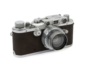 LEITZ: Leica Model IIIa Chrome D.R.P 4th Line [#177326], 1935, with Summar f2 50mm lens [#247087]