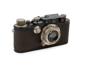 LEITZ: Leica Model III Black D.R.P. Second Line [#191847] , 1936, with Hektor f2.5 50mm lens [#150995]