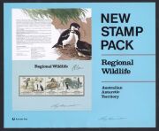 AUSTRALIAN ANTARCTIC TERRITORY - AUSTRALIA POST - DESIGNER SIGNED POINT-OF-SALE POSTERS - RAY HONISETT: 1979-82 New Issue posters (25.5x31cm) most with the relevant Stamp Pack or FDC attached, signed by Honisett on the poster or on the attached product, s - 6