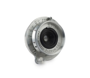 LEITZ: Hektor 28mm f6.3 lens [#357232] (scale in metres), HOOPY, with metal rear cap