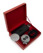 LEITZ: Stemar 33mm f3.5 stereoscopic lens kit OIRZO [#1124540] in mint condition with front and rear chrome caps, made at the Midland factory, Ontario, Canada in 1954. With original box also containing the matching Leitz OIDYO chrome viewfinder, Leitz&nbsp;OEI - 2