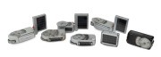 LEITZ: Various light meters including four examples with removable booster cell&nbsp;(6 meters total)