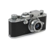 Canon 'Seiki - Kogaku Tokyo' S-II rangefinder camera [#16268], 1946, with  Serenar 50cm f3.5 lens [#8841].