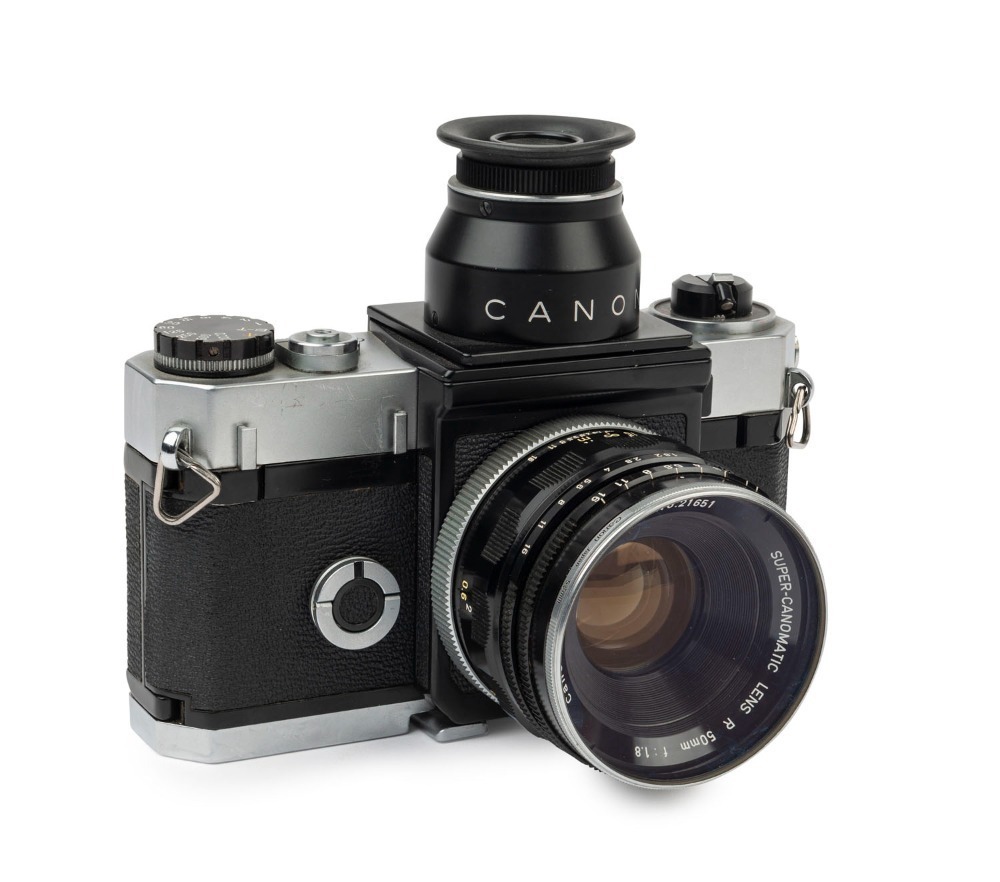 Canon Canonflex SLR camera, 1959 [#21133] with Super-Canomatic R