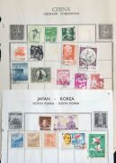 CHINA: 1890s-1990s accumulation predominantly incl. 1987 4c on 4c used, 1945 Lin Sen $5 to $20 mint, 1950s used sets on album pages, 1963 Children MNG (as issued), 1973 Ballet (MUH) 1980s MUH multiples including 1982 8f Fan Paintings blocks of 18 (2), 198 - 2