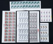 CHINA: 1890s-1990s accumulation predominantly incl. 1987 4c on 4c used, 1945 Lin Sen $5 to $20 mint, 1950s used sets on album pages, 1963 Children MNG (as issued), 1973 Ballet (MUH) 1980s MUH multiples including 1982 8f Fan Paintings blocks of 18 (2), 198 - 12