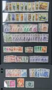 CHINA: 1890s-1990s accumulation predominantly incl. 1987 4c on 4c used, 1945 Lin Sen $5 to $20 mint, 1950s used sets on album pages, 1963 Children MNG (as issued), 1973 Ballet (MUH) 1980s MUH multiples including 1982 8f Fan Paintings blocks of 18 (2), 198 - 28