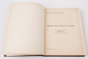 "Drawings of the Flags in Use at the Present Time by Various Nations" published on behalf of the Admiralty by HMSO, printed by Darling & Son (London,1889), imperial octavo, half bound in morocco with gilt lettering to front board, 121 leaves of chromolith - 2
