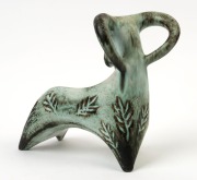ELLIS pottery ram statue, 18cm high, 18cm wide - 2