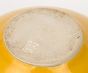 ARNAUD&nbsp;BARRAUD&nbsp;yellow pottery vase, impressed monogram "A.B.", ​​​​​​​23cm high - 2