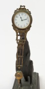 "KANGAROO" antique mystery swinging clock, early 20th century, ​​​​​​​31.5cm high - 3