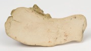WILLIAM RICKETTS pottery statue of a seated Aboriginal figure with koala, incised "W. M. Ricketts, Mt. Dandenong, 1941", 10cm high, 13cm wide - 5