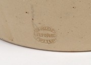 CORNWELLS POTTERY stoneware food bowl, early 20th century, stamped "Cornwell's Pottery Brunswick", ​​​​​​​12cm high, 27cm diameter - 2