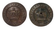 CONVICT DEPARTMENT six assorted antique buttons by MILNS & Co. of London, 19th century, 23mmmm diameter&nbsp;17cm - 3
