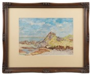 ALFRED JAMES DAPLYN (1844-1926), (coastal scene), watercolour, signed lower left "A. J. Daplyn", 25 x 36cm, 46 x 56cm overall - 2