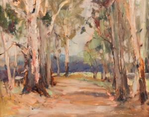 ALLAN ADOLF PETER HANSEN (1911-2000), Mountain Gums, oil on canvas board, signed lower right "Allen Hansen", ​​​​​​​40 x 50cm, 58 x 68cm overall
