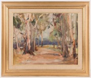 ALLAN ADOLF PETER HANSEN (1911-2000), Mountain Gums, oil on canvas board, signed lower right "Allen Hansen", ​​​​​​​40 x 50cm, 58 x 68cm overall - 2