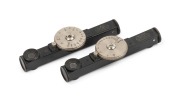 LEITZ: FOFER range finder, black and nickel with distances to 40 feet together with a FOFER range finder, black and nickel with distances to 40 feet +&nbsp;&infin;, circa 1930s (2 items)