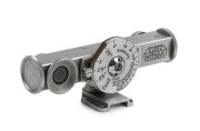 LEITZ: FOKOS range finder in chrome with HFOOK clip-in shoe, measurements to 300 feet +&nbsp;&infin;, circa 1930s