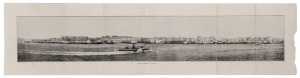 Photographer Unknown, DARLING HARBOUR - Port of Sydney, fold-out photogravure, circa 1910, overall 20 x 83cm.