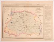 GEORGE BISHOP, County of Argyle N.S.W., hand-coloured engraving, Plate from: Atlas of the settled counties of New South Wales. [Sydney: Published by Basch & Co., 1872], 43 x 55cm sheet size.