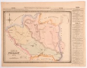 GEORGE BISHOP, County of Phillip N.S.W., hand-coloured engraving, Plate from: Atlas of the settled counties of New South Wales. [Sydney: Published by Basch & Co., 1872], 43 x 55cm sheet size.