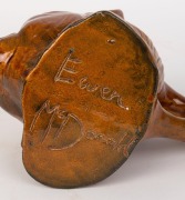 JOHN McEWAN&nbsp;pottery charcter&nbsp;jug by EWAN McDonald, circa 1967. McEwan&nbsp;was Prime Minister for only 22 days being appointed after the disappearance of Harold Holt. Incised "Ewan McDonlald", 15cm high - 4