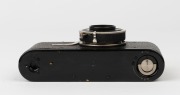 LEITZ: Leica I, Model B Compur Rim Set Shutter camera, 1929, [#13297 series] making it the 143 camera in the series. The total production was 1072 units. The camera has a round base accessory shoe; Elmar f3.5 50mm lens, Shutter #2008474. - 4