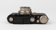 LEITZ: Leica Model IIIa conversion of a Model I body [#312], 1934, with Summar f2 50mm lens [#209650]; black version with German engraving to base - 4