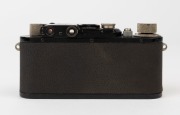 LEITZ: Leica Model III Black D.R.P. Second Line [#191847] , 1936, with Hektor f2.5 50mm lens [#150995] - 3