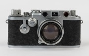 LEITZ: Leica Model transitional IIf/IIIf Red Delayed D.R.P. [#680844], 1954, with Summicron f2 50mm lens [#1155406] - 2