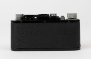 LEITZ: Leica Model II Black Small S/S Dial [#315044], 1939, with Elmar f3.5 50mm lens [#944780] and metal lens cap - 3