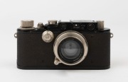 LEITZ: Leica Model III (F)  [#122997], 1933, black body with non-standard lens mount containing a Summar f2 50mm lens [#193092] - 2