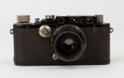 LEITZ: Leica Model III Black D.R.P 2nd Line [#177516], 1935, with Elmar f3.5 50mm lens [#200900] - 2