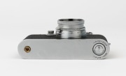 LEITZ: Leica Model IIIc [#439772], 1947, with "Shark Skin" leatherette and Summitar f2 50mm lens [#661550] - 5