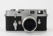 LEITZ: Leica Model M3 Display Dummy (Attrape)  [#12450 A], 1954, fitted with dummy Summicron lens - 2