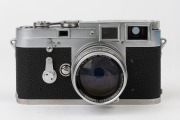 LEITZ: Leica Model M3 [#706306: Converted to single stroke], 1954, with Summarit f1.5 50mm lens [#1528099] - 2