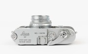 LEITZ: Leica Model M2 [#1163706], with Summaron f3.5 35mm lens [#1176155]. Leica body cap present. - 4