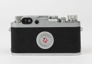 LEITZ: Leica Model IIIg Chrome DIN ASA [#969969], 1959, with Elmar f2.8 50mm lens [#1634721] with original Leica lens box.&nbsp; - 3